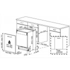 Beko BDIN25321, Integroitavat kodinkoneet , Integroitavat astianpesukoneet, Täysin integroitavat astianpesukoneet 60 cm